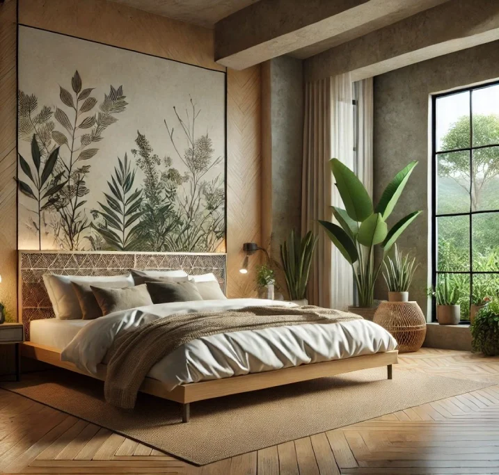 Bedroom Motorized Curtains